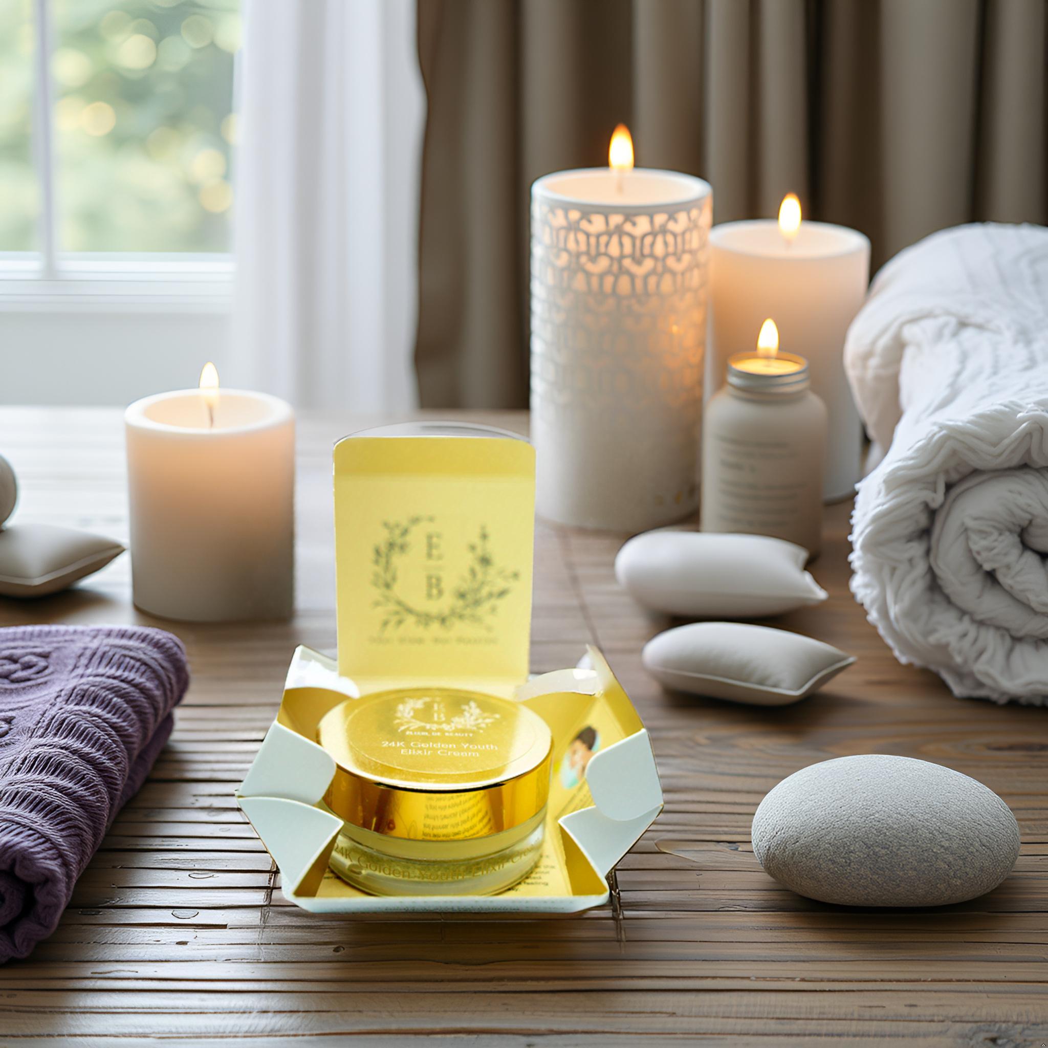 24K Golden Youth Elixir Advanced anti ageing care (50 ml) - Élixir de Beauty