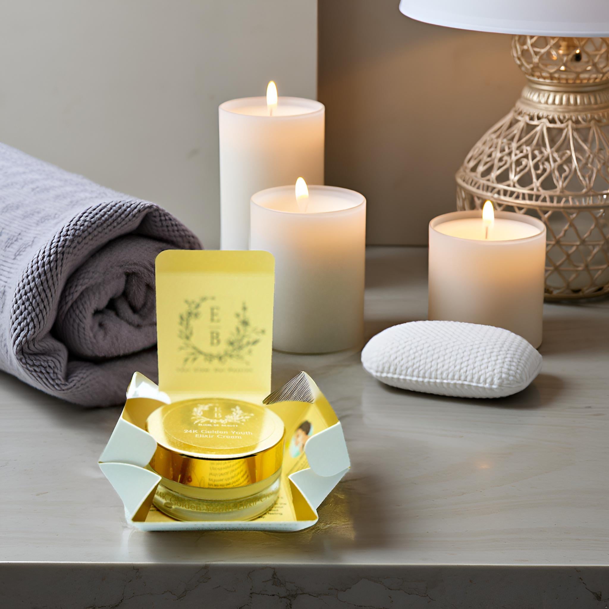 24K Golden Youth Elixir Advanced anti ageing care (50 ml) - Élixir de Beauty