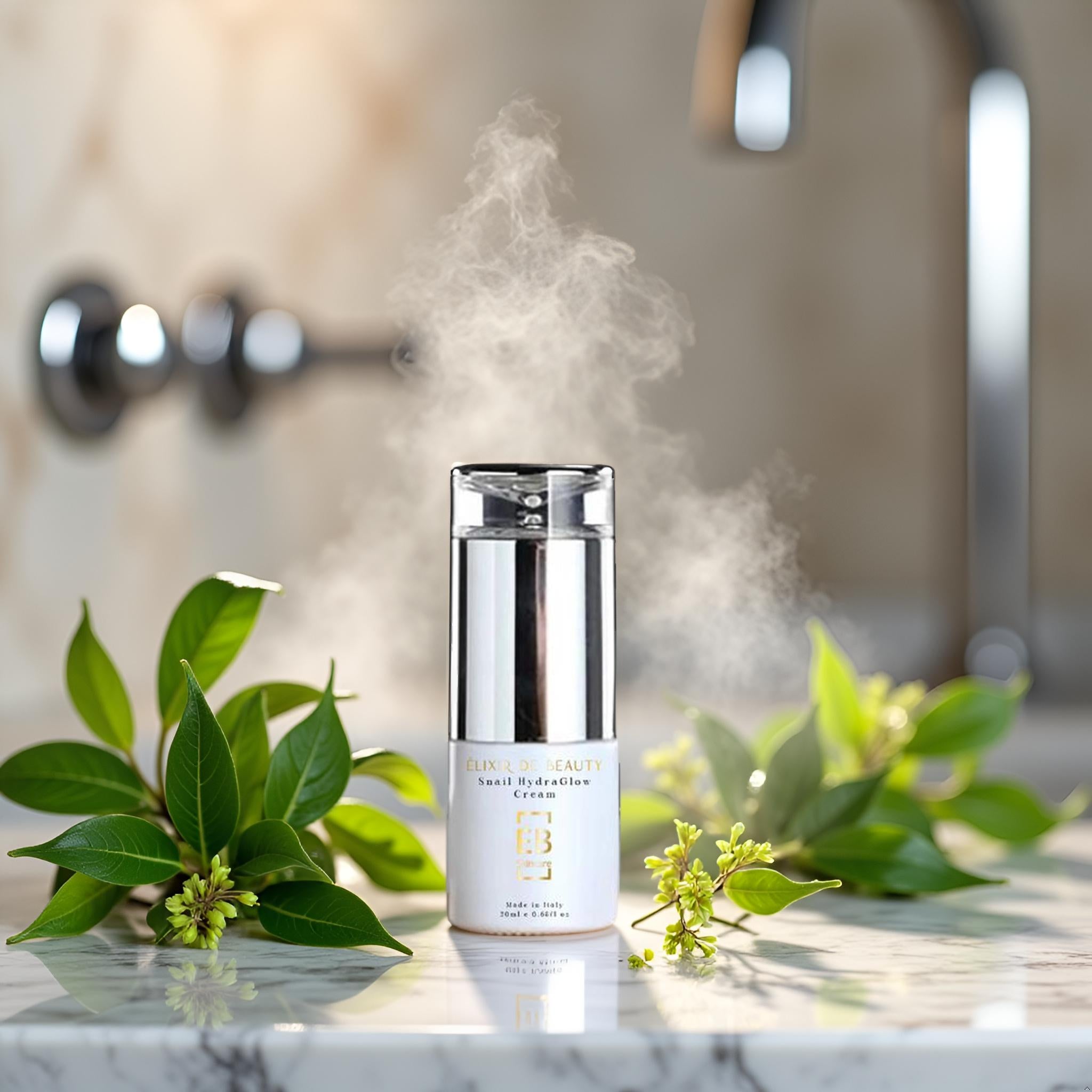 Snail HydraGlow Advanced Hydration & Skin Recovery Cream - Élixir de Beauty