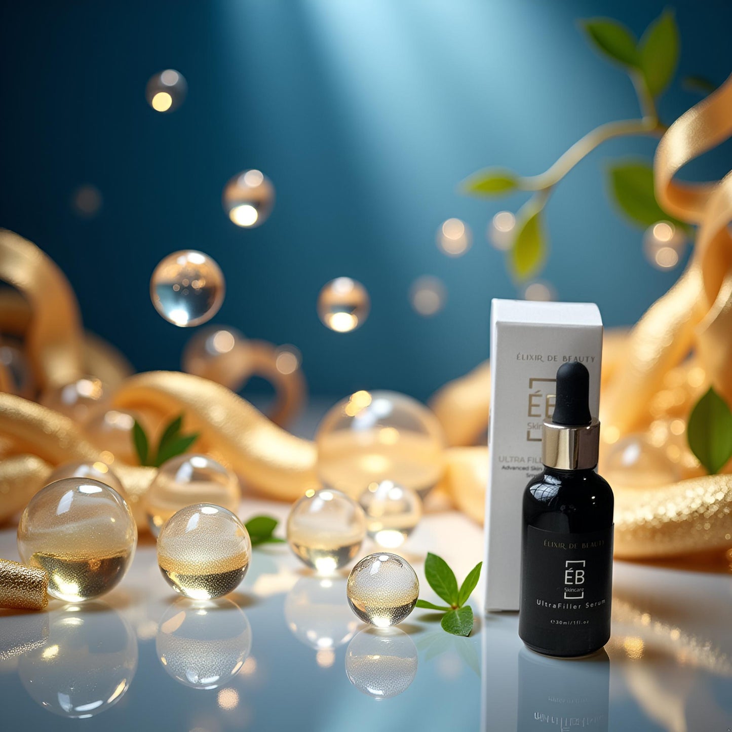 UltraFiller Oil Serum Plumping Hydration with Peptides - Élixir de Beauty