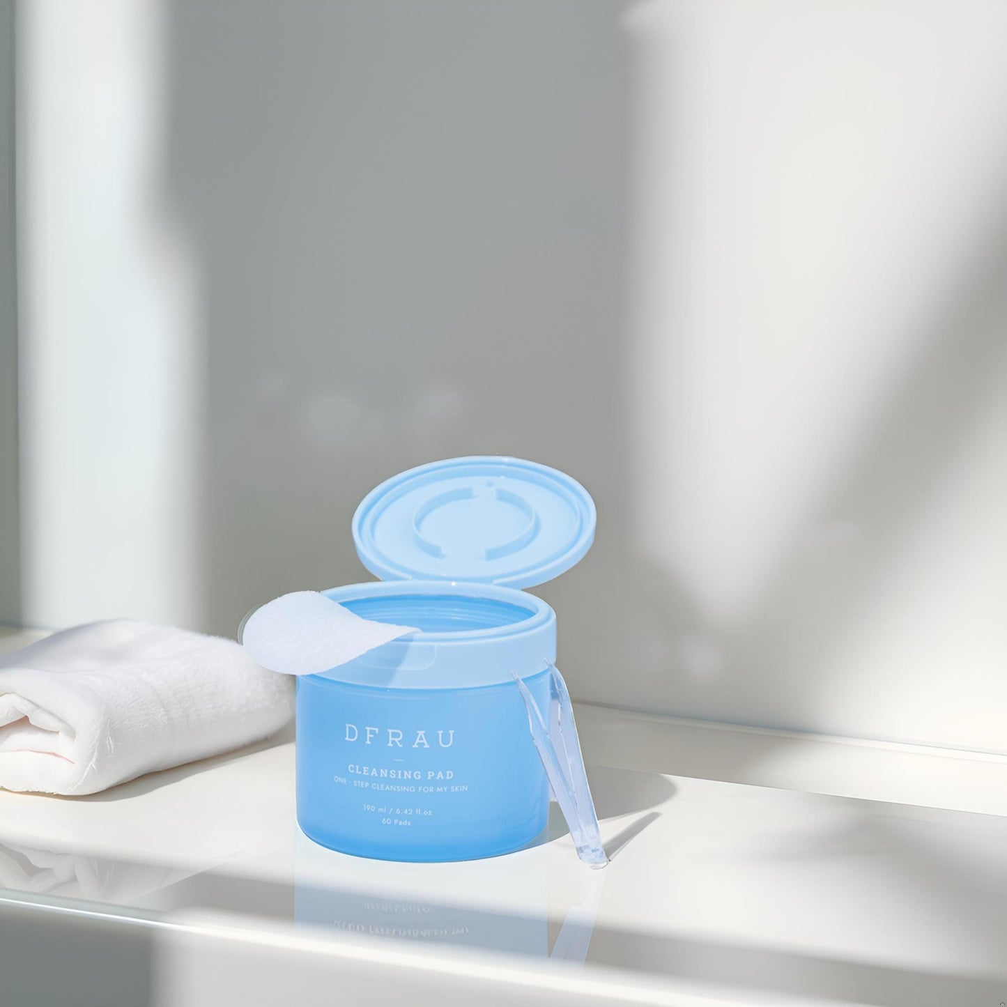 Hydrating Korean toner pads for sensitive skin – DFRAU all-in-one makeup remover pads