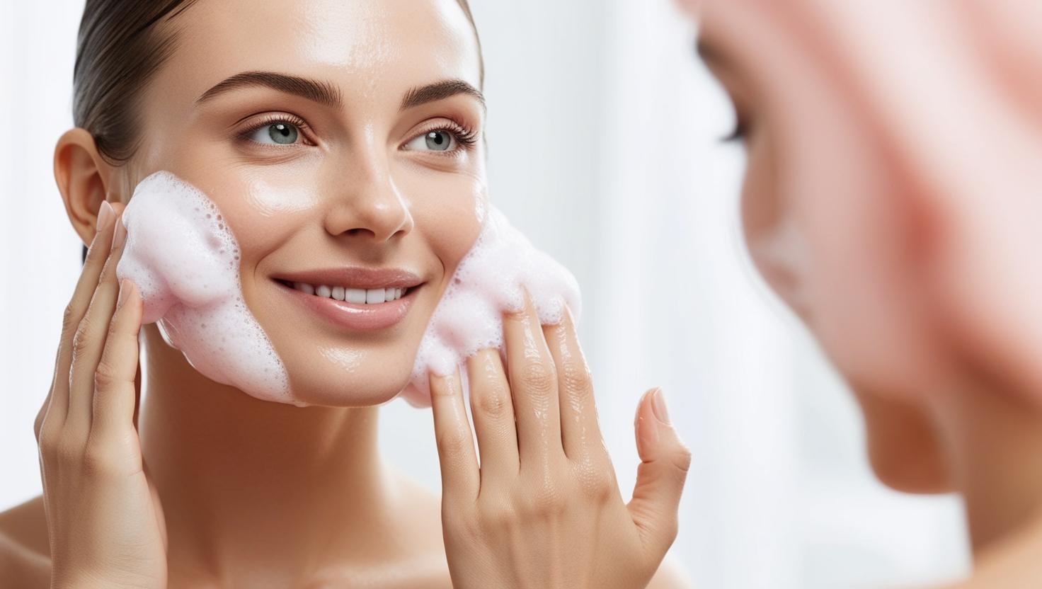 Gentle Purity Mousse Botanical Cleanser with Aloe Vera & Rose Water - Élixir de Beauty