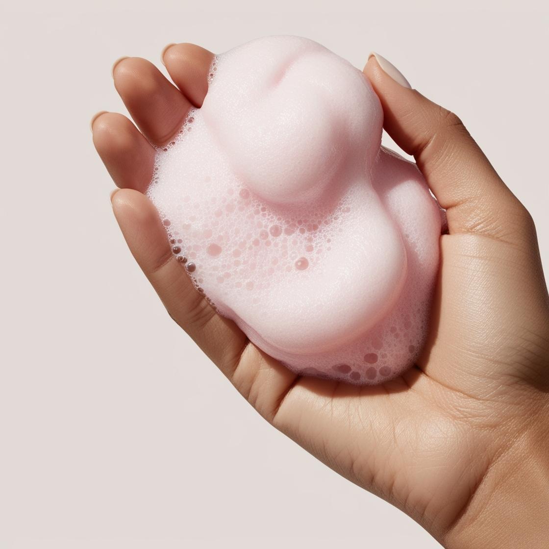 Gentle Purity Mousse Botanical Cleanser with Aloe Vera & Rose Water - Élixir de Beauty