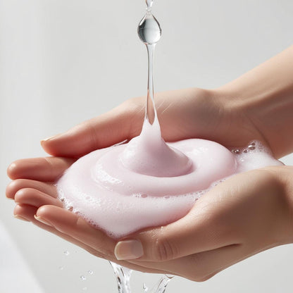 Gentle Purity Mousse Botanical Cleanser with Aloe Vera & Rose Water - Élixir de Beauty