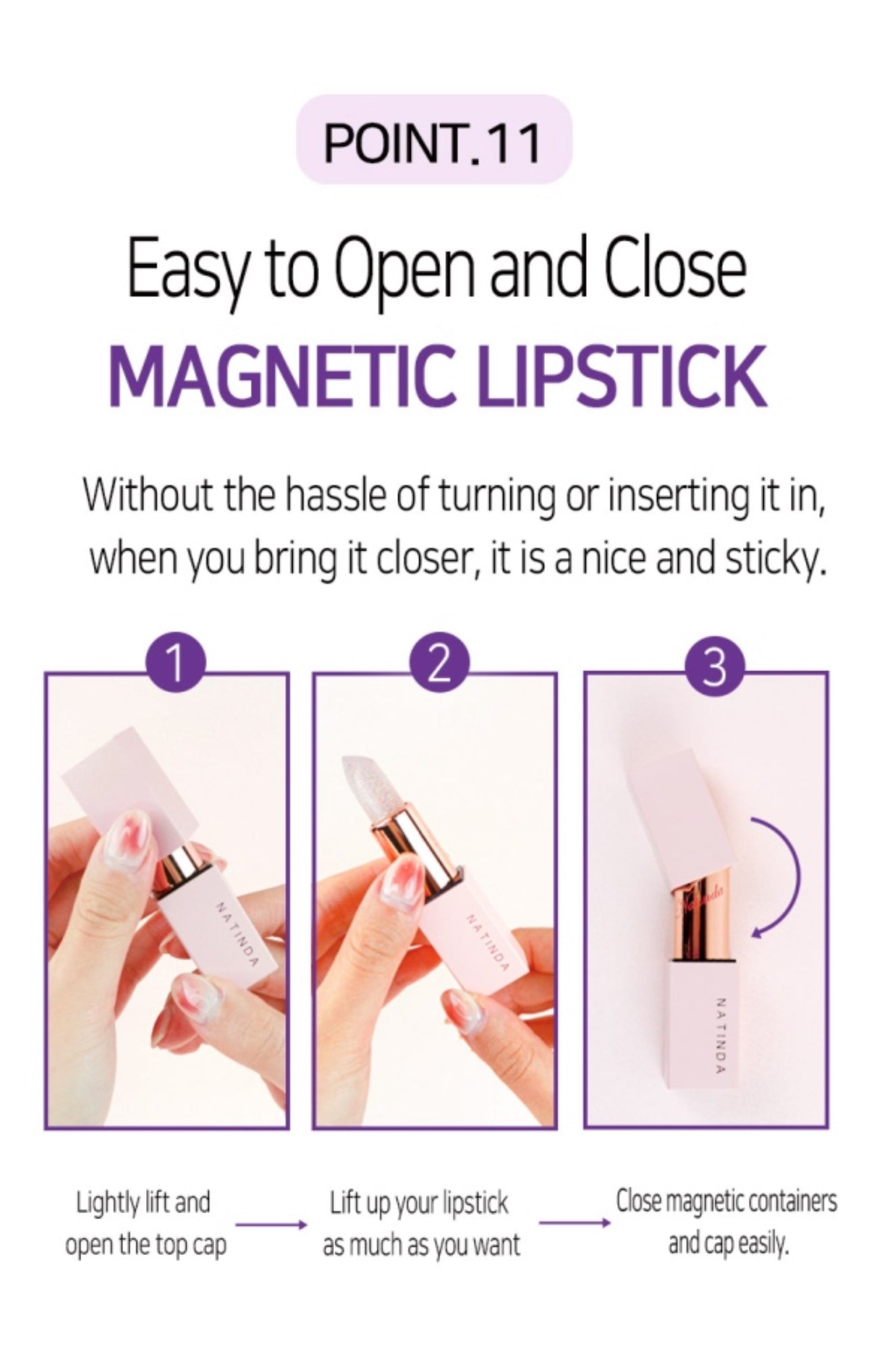 K-Beauty Magic Tattoo Twinkle Lipstick - Élixir de Beauty