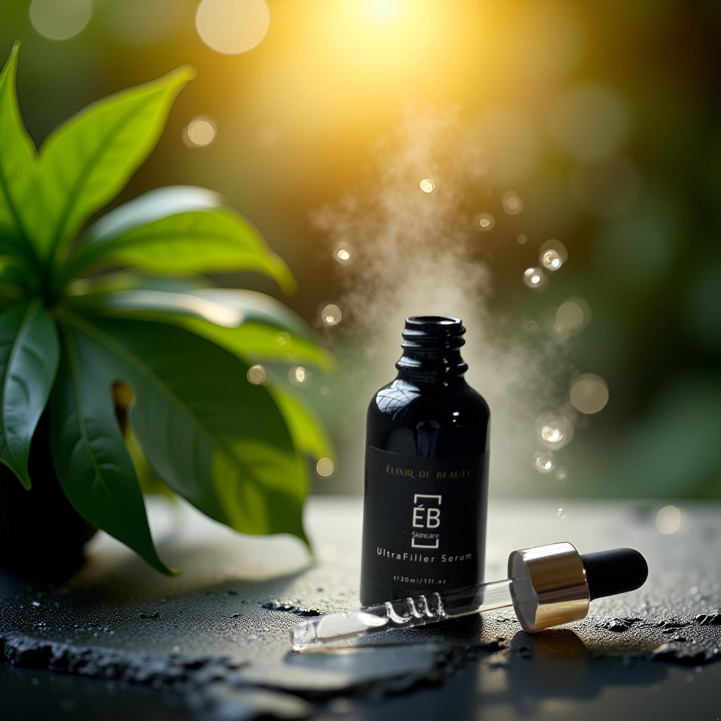 UltraFiller Oil Serum Plumping Hydration with Peptides - Élixir de Beauty