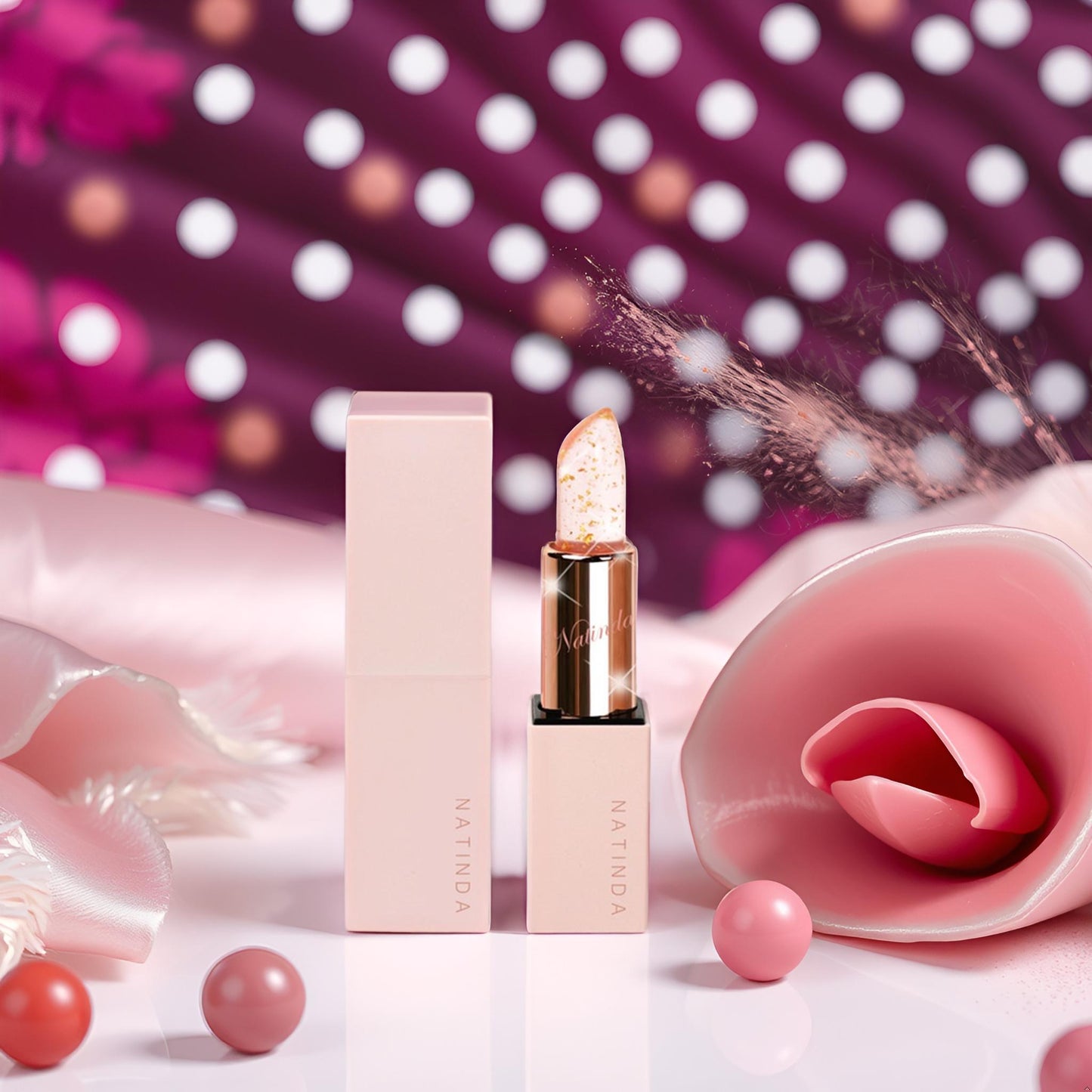 K-Beauty Magic Tattoo gold Lipstick - Élixir de Beauty